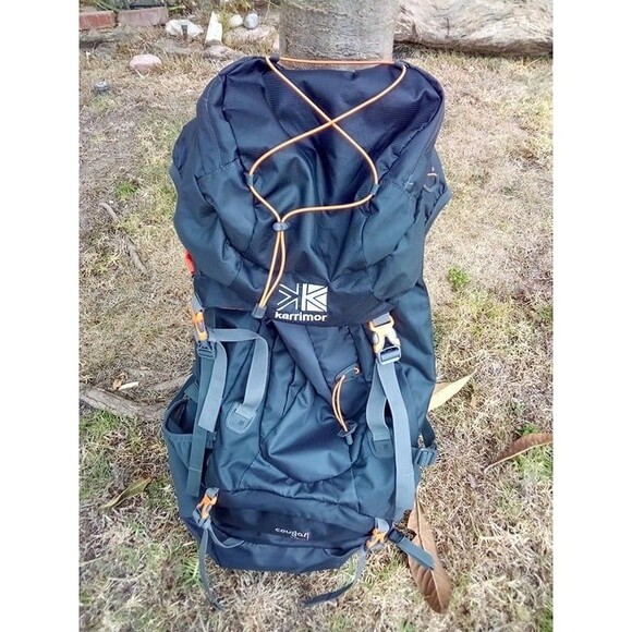 KARRIMOR backpack navy plain cougar70-10 backpack climbing Large.